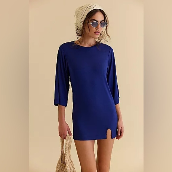 Free People T-Shirt Dress. NWT! - Picture 1 of 2